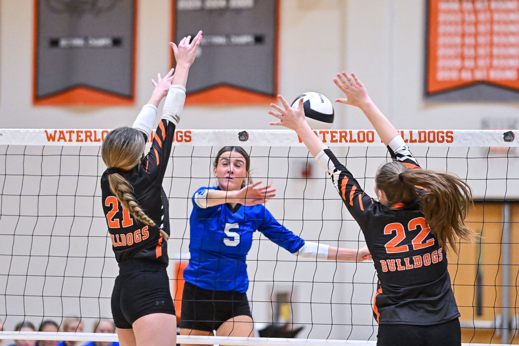 10/20/2025 - Girls Volleyball - Columbia at Waterloo